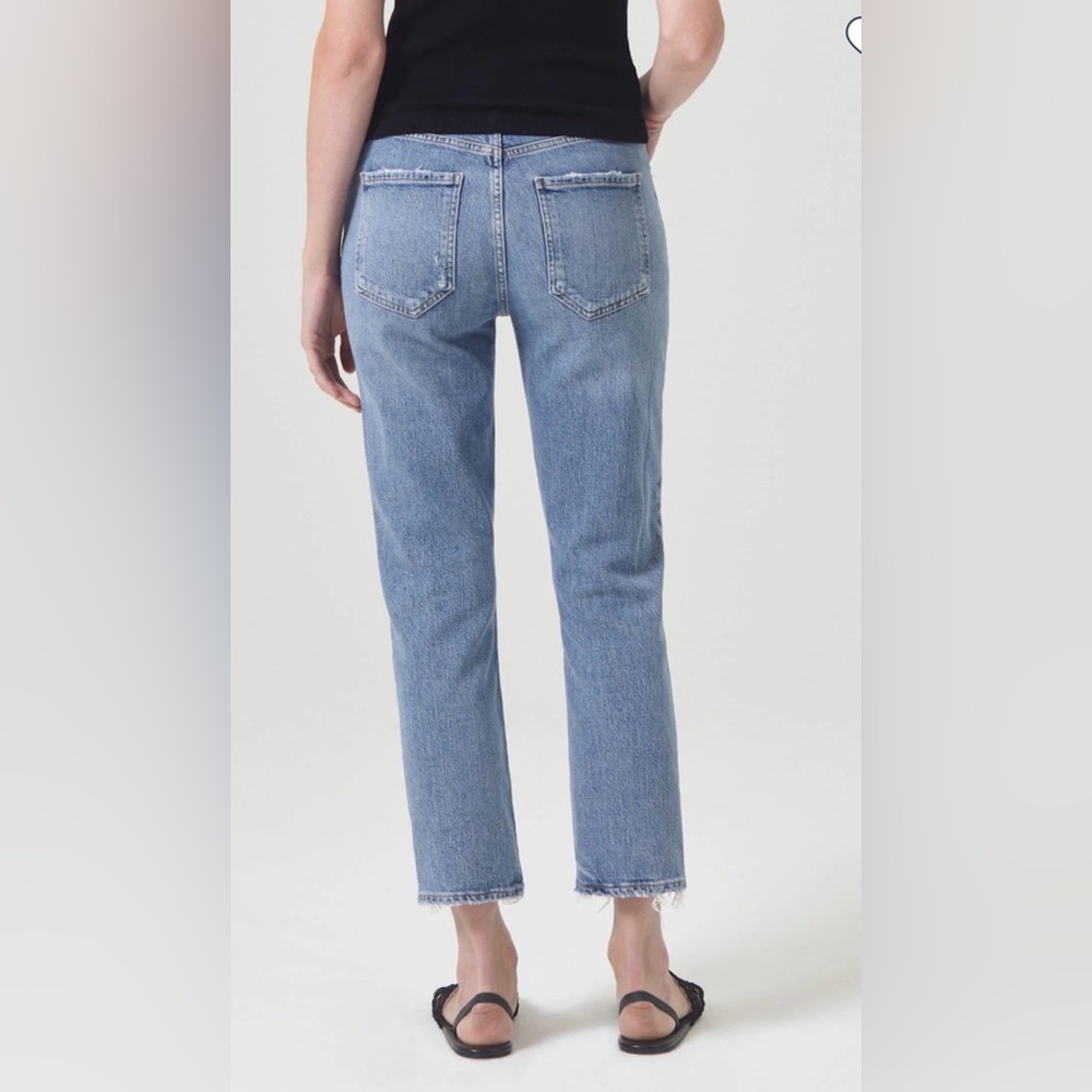 AGOLDE Riley Crop jeans in Quiver